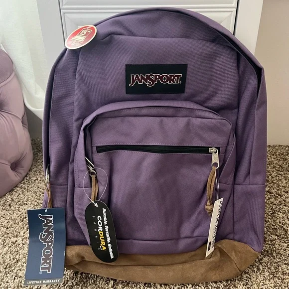 NWT! Jansport | The Original Backpack in Purple Frost - Picture 1 of 9
